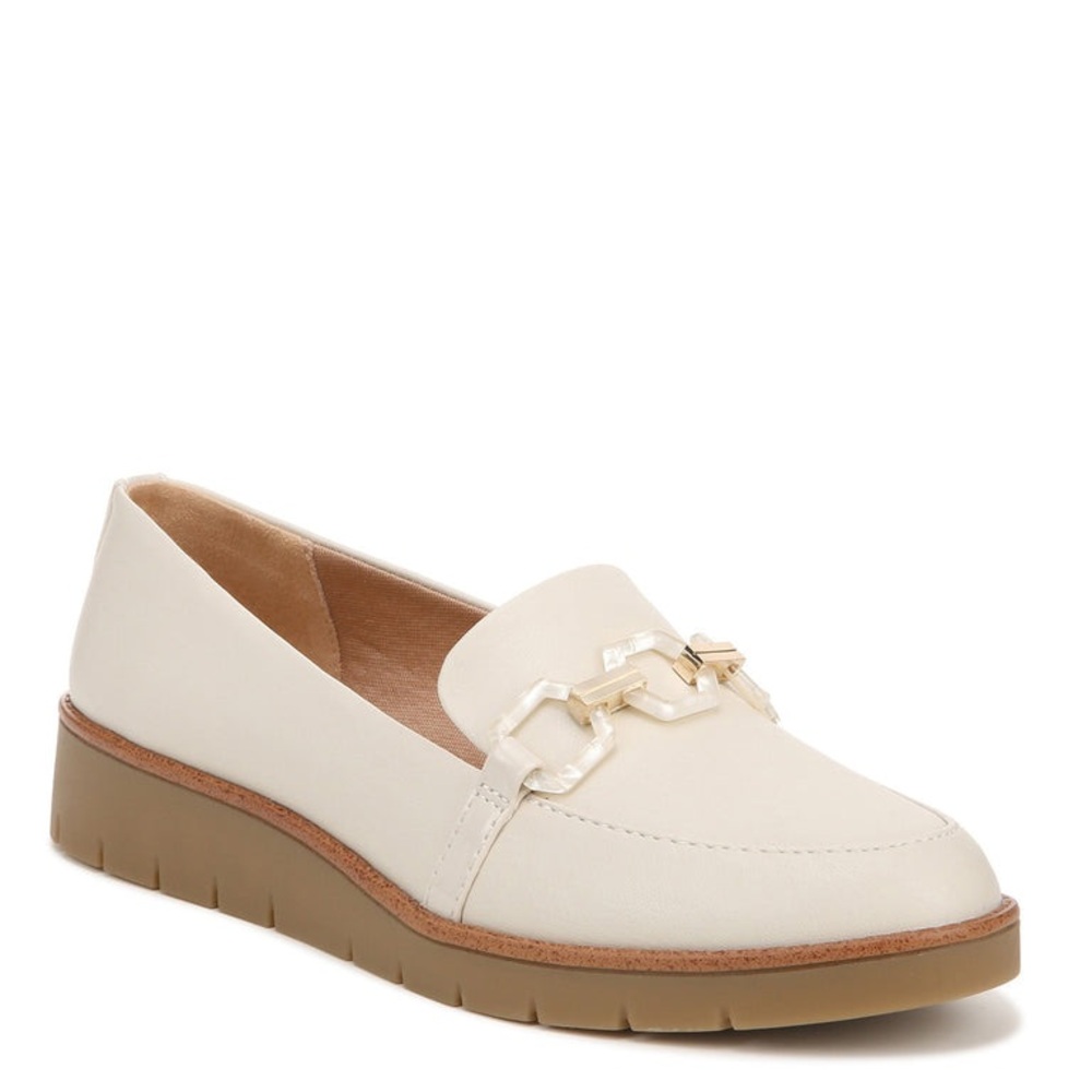 LifeStride Optimist Loafers, Bone 11 WIDE